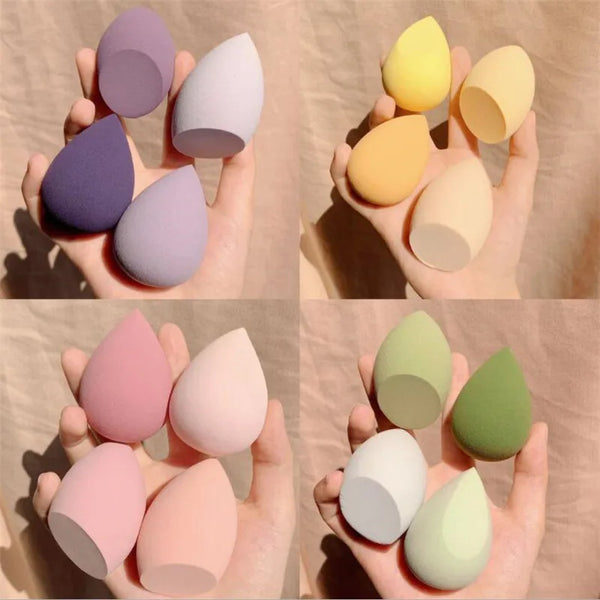 4-teiliges Make-up-Schwamm-Set