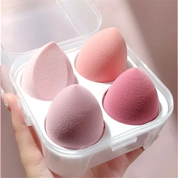 4-teiliges Make-up-Schwamm-Set