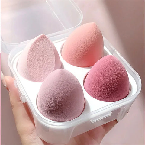 4-teiliges Make-up-Schwamm-Set