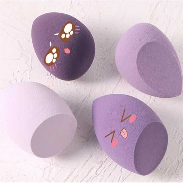 4-teiliges Make-up-Schwamm-Set